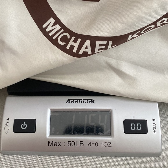 Michael Kors Navy Blue Coated Leather Satchel Handled Crossbody - Picture 10 of 11